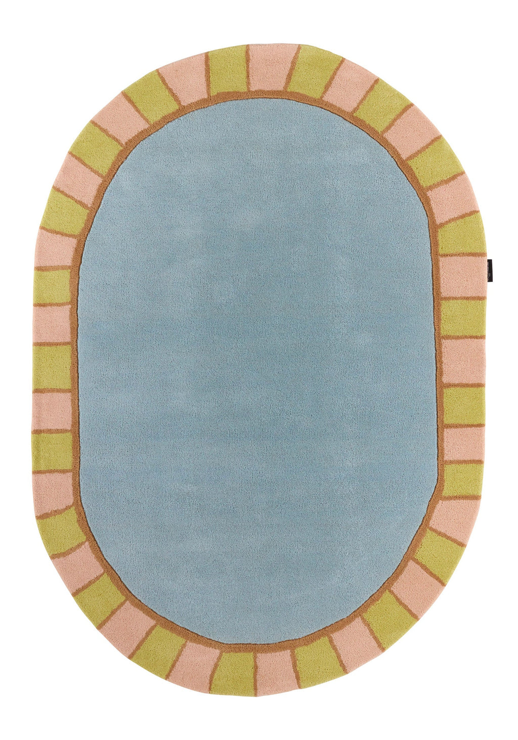 Soft Rayon – Pastel-hued wool rug Soft Rayon