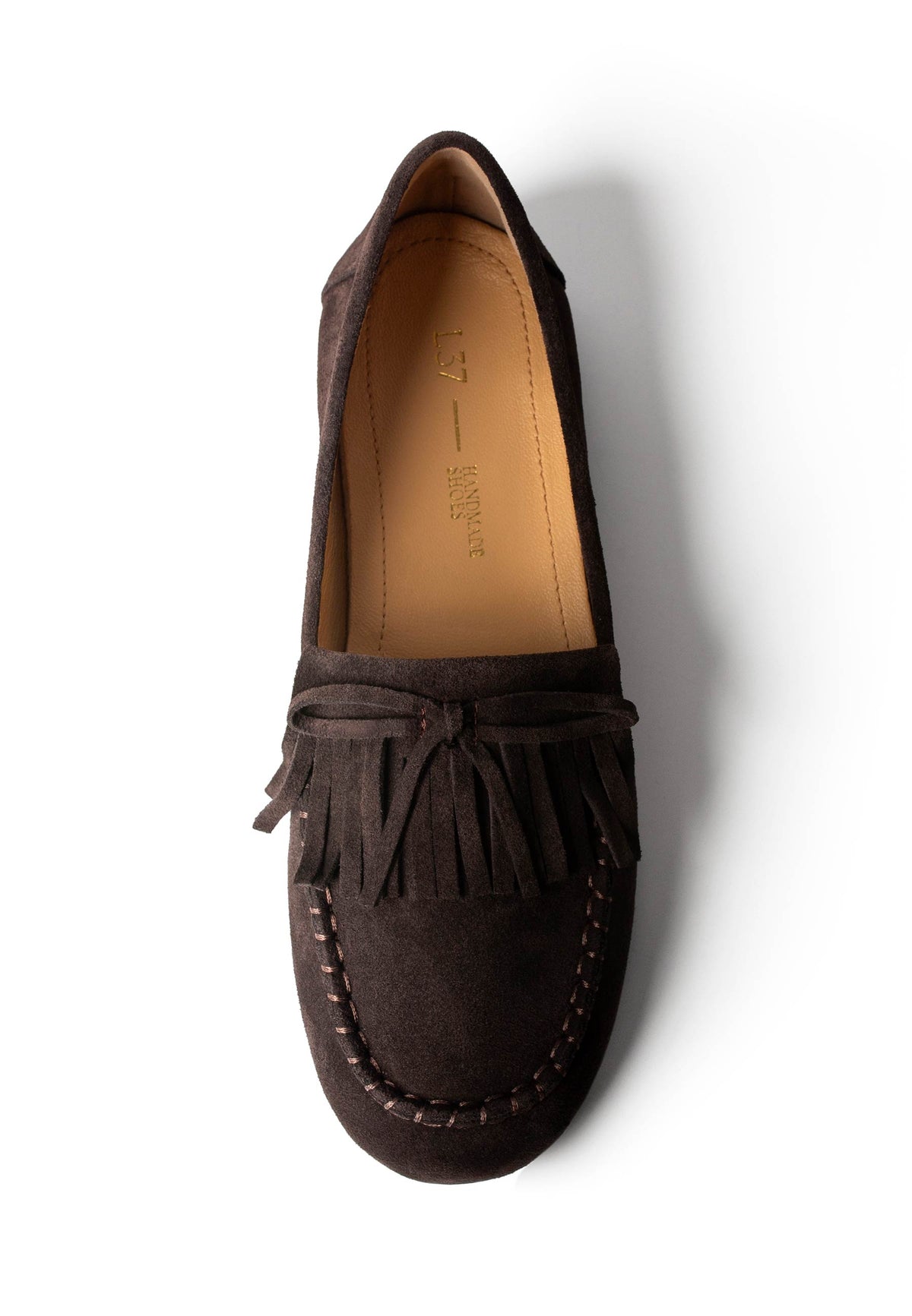 The Way Light Falls Ballerina Flats - Dark Brown