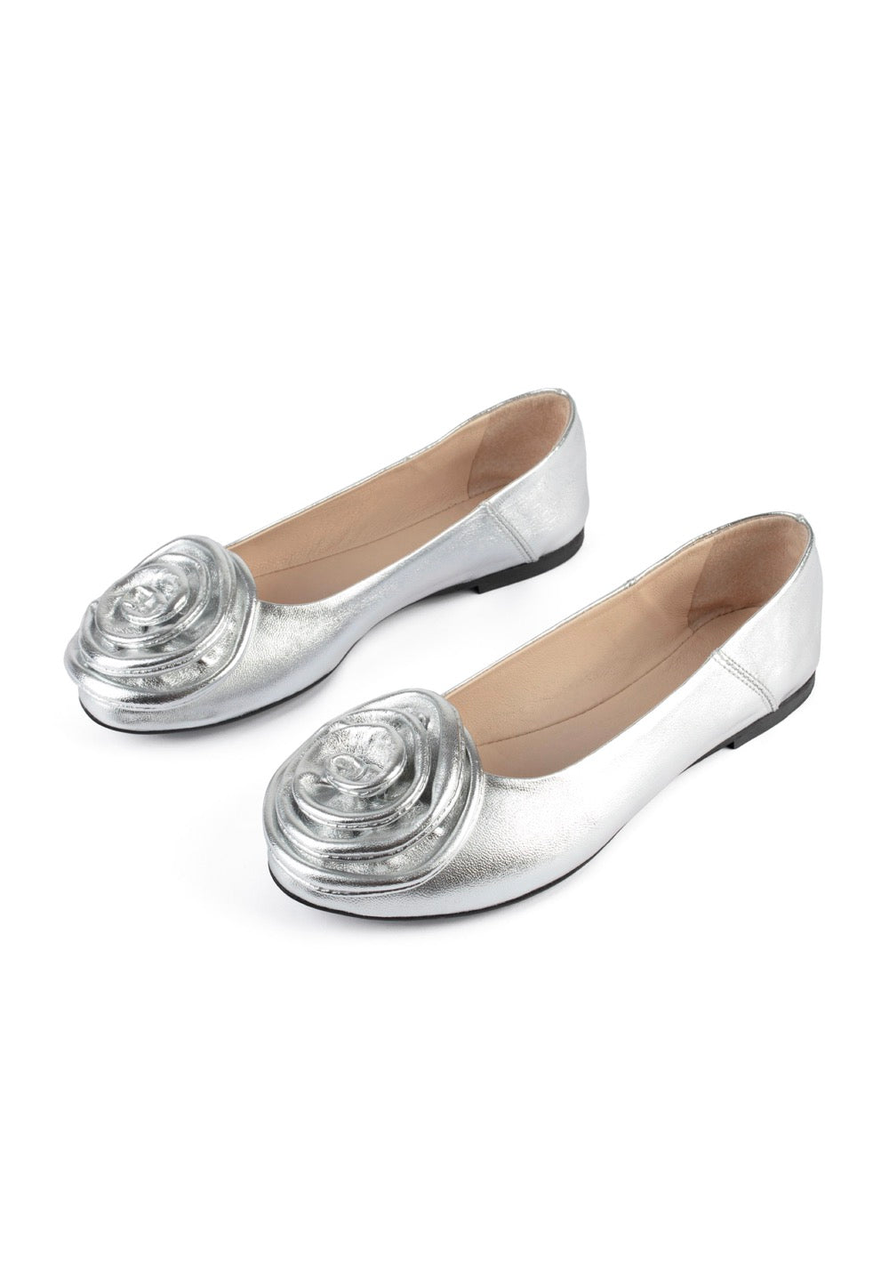Bailarinas Wild Roses - Plata