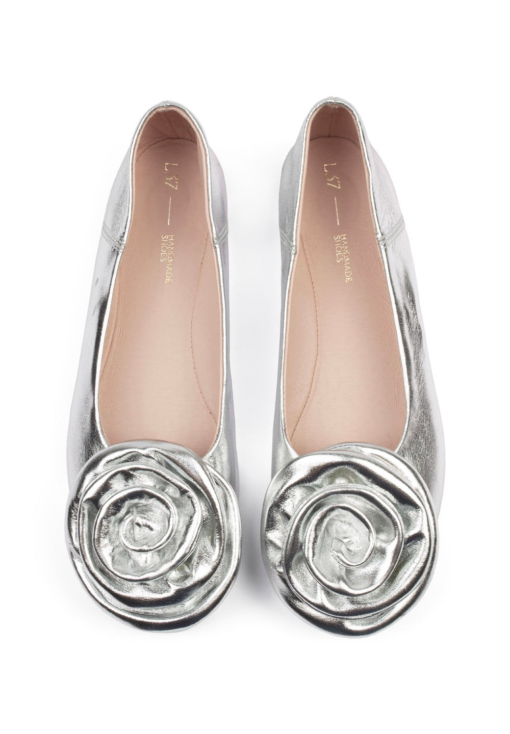 Bailarinas Wild Roses - Plata
