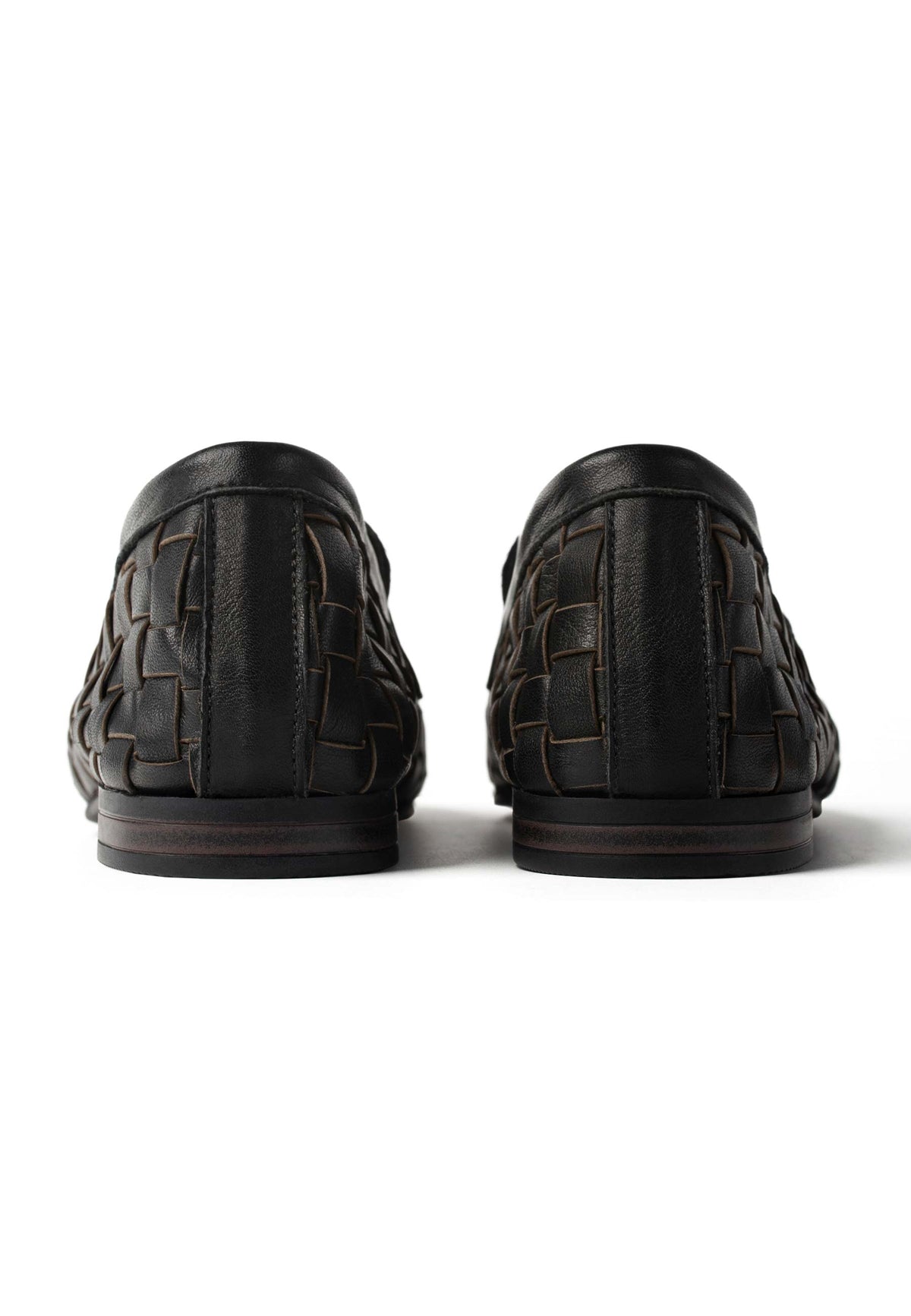Walking Under Golden Skies Loafers - Black