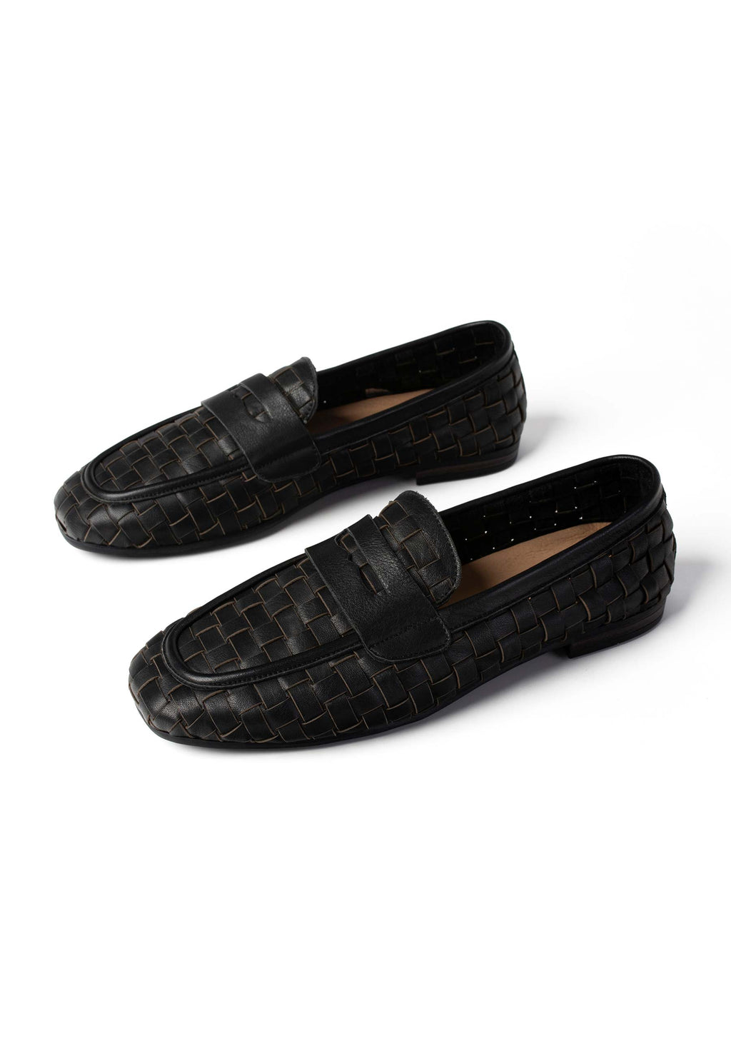 Walking Under Golden Skies Loafers - Black