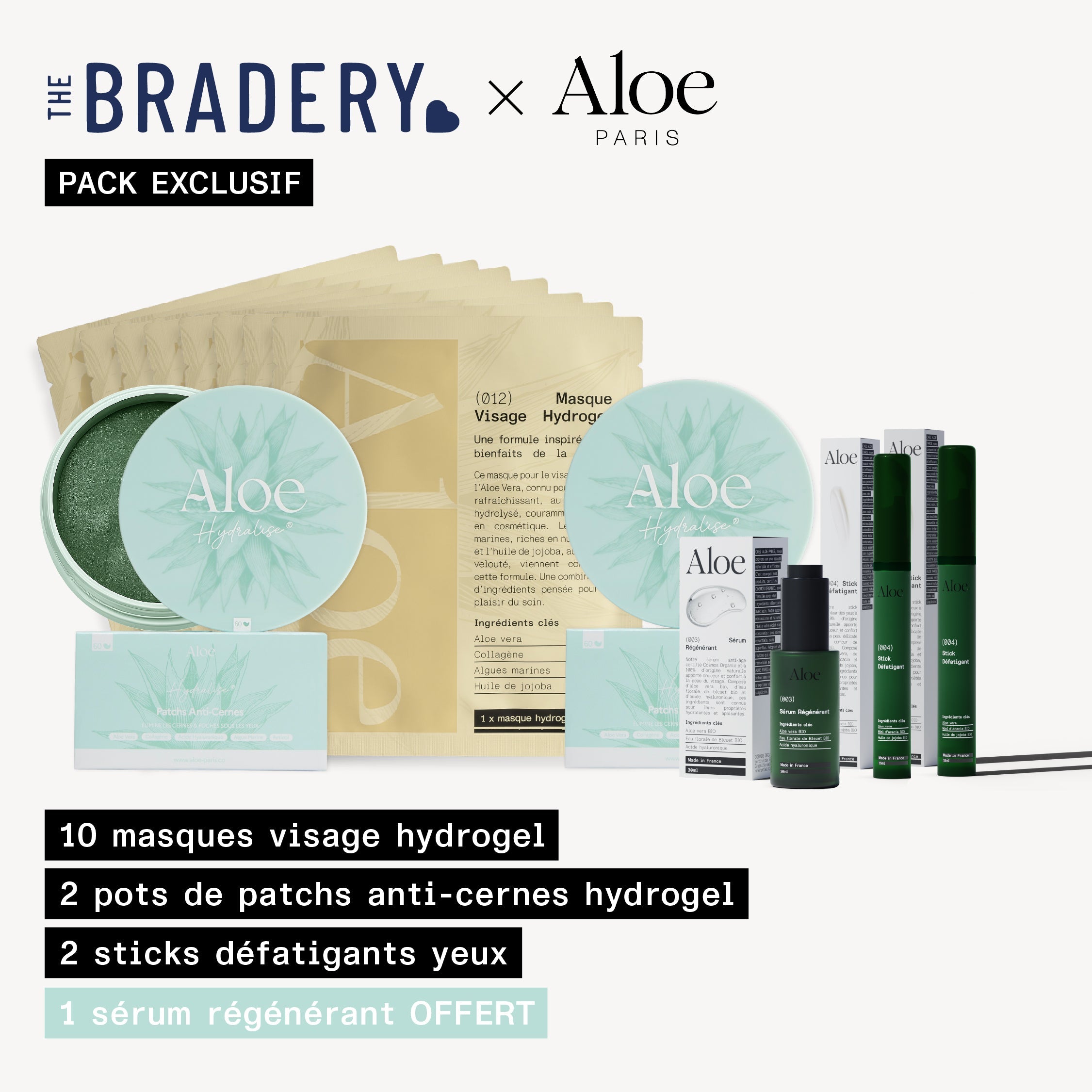 The Bradery x Aloe Paris