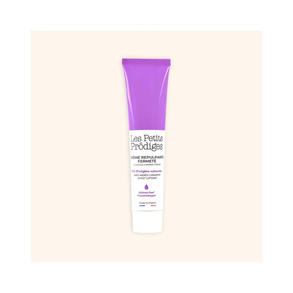 Crème repulpante fermeté visage naturelle lisse rides raffermit peau sensible