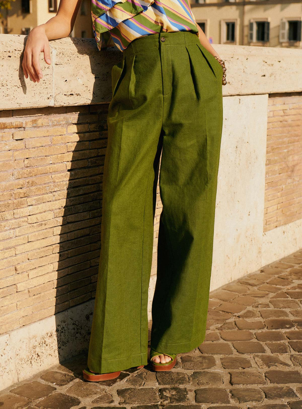 Pantalones Paros - Cactus