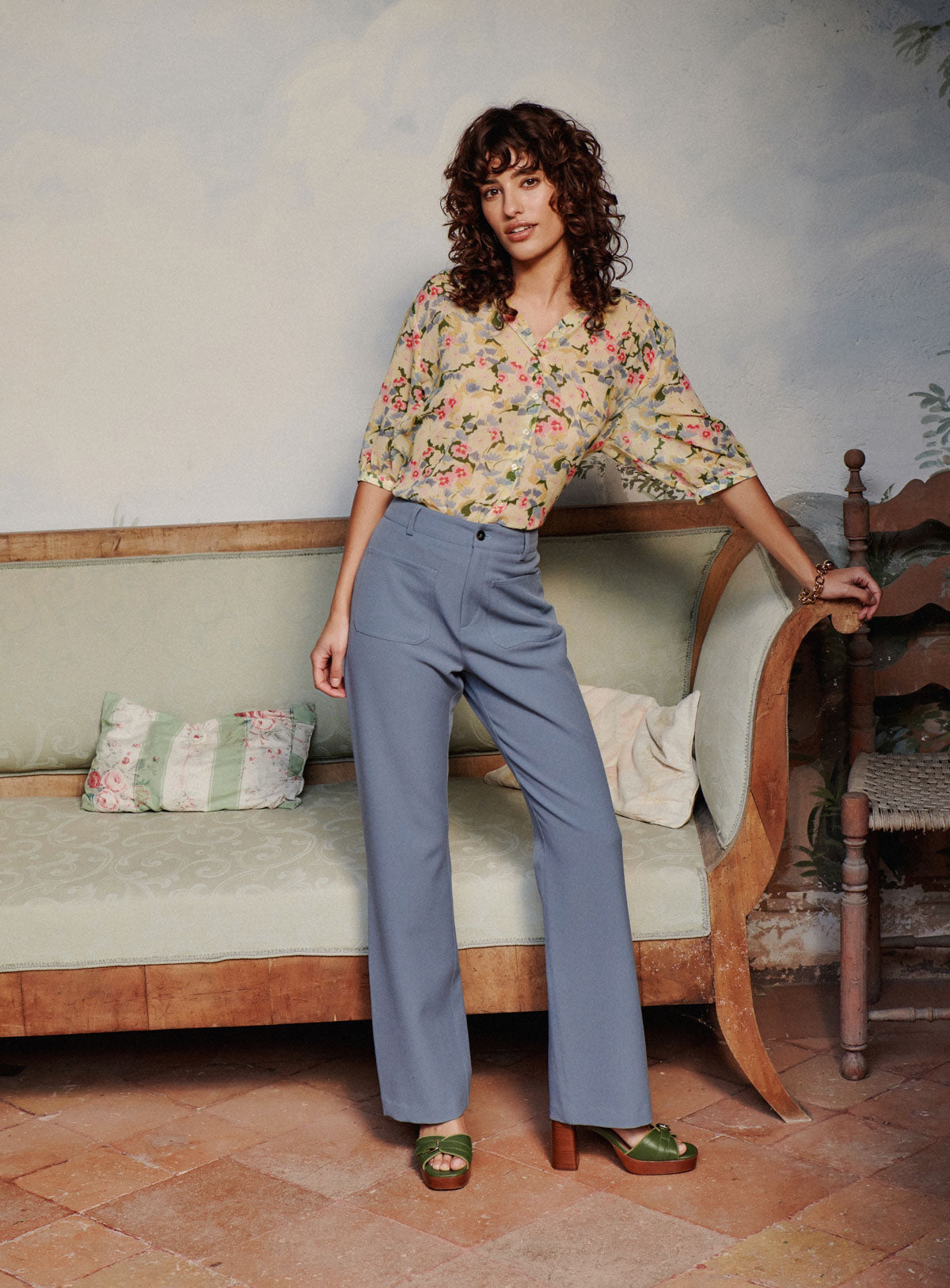 Pantalones Petra - Acero