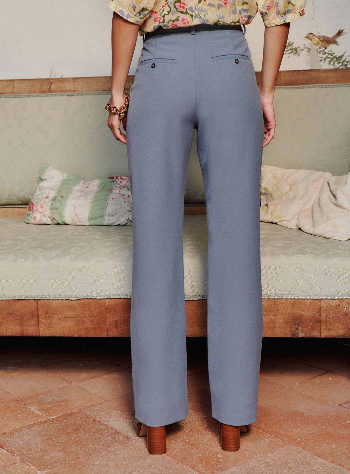 Pantalones Petra - Acero