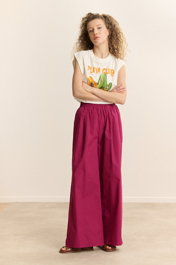 Colas Trousers - Garnet