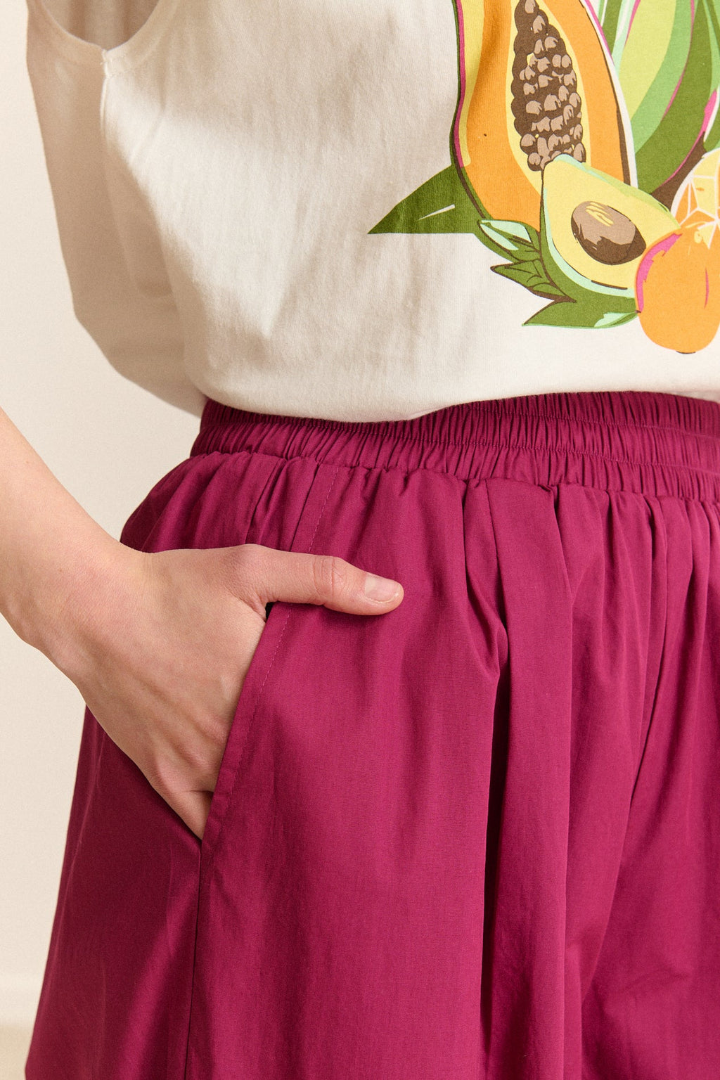Pantalon Colas - Grenat