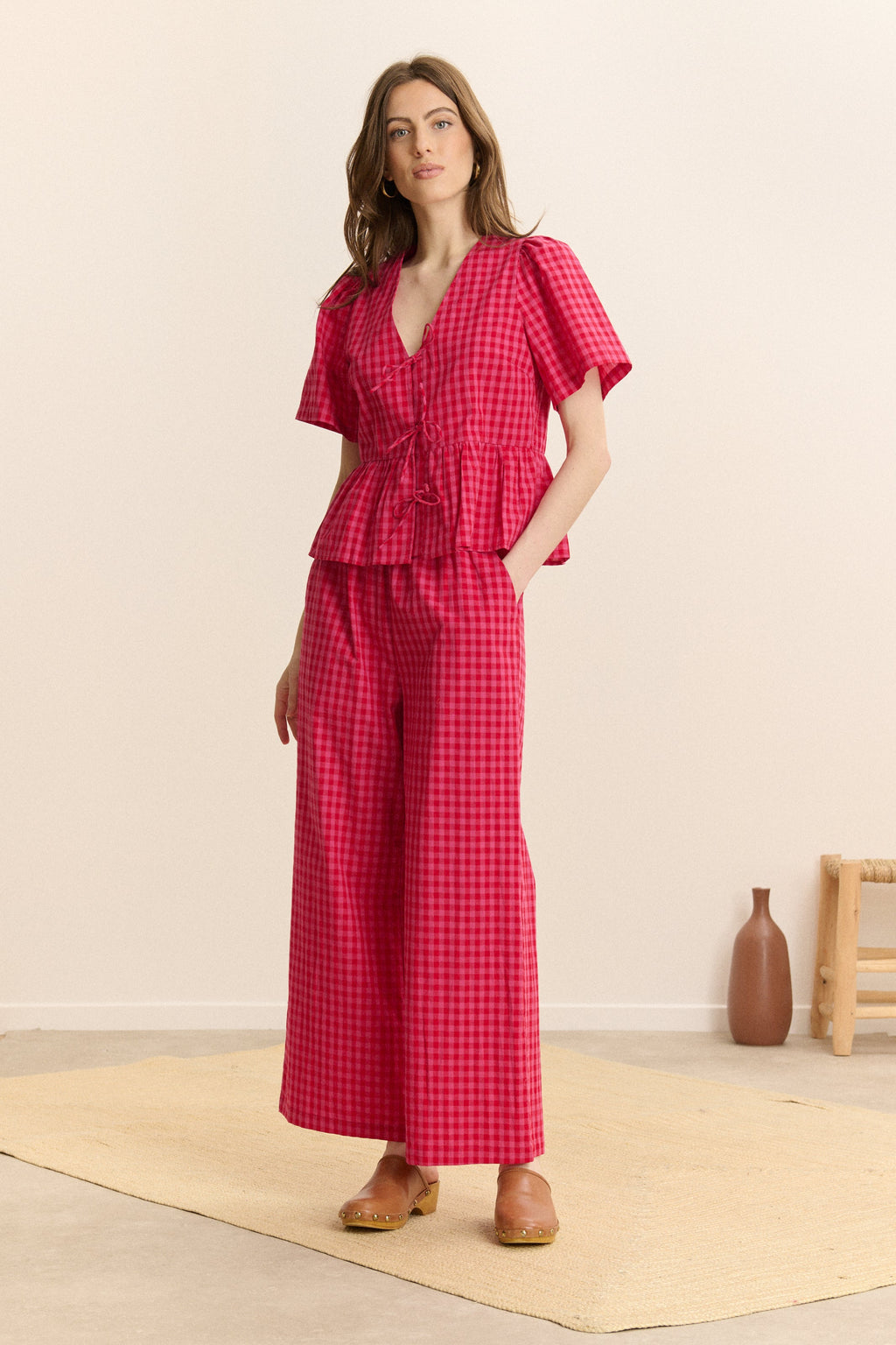 Pantalon Coline - Rose