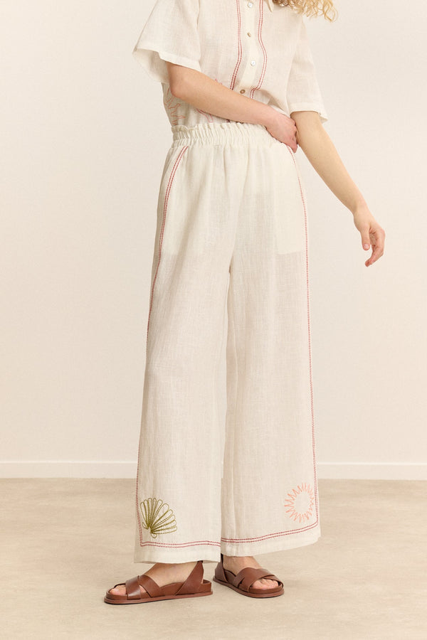 Pantalon Conor - Blanc