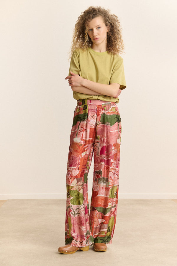 Pantalon Torino - Rose