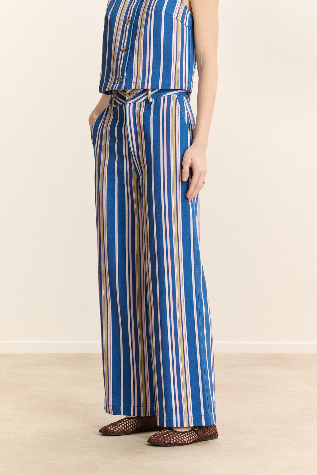 Victorine Pants - Blue