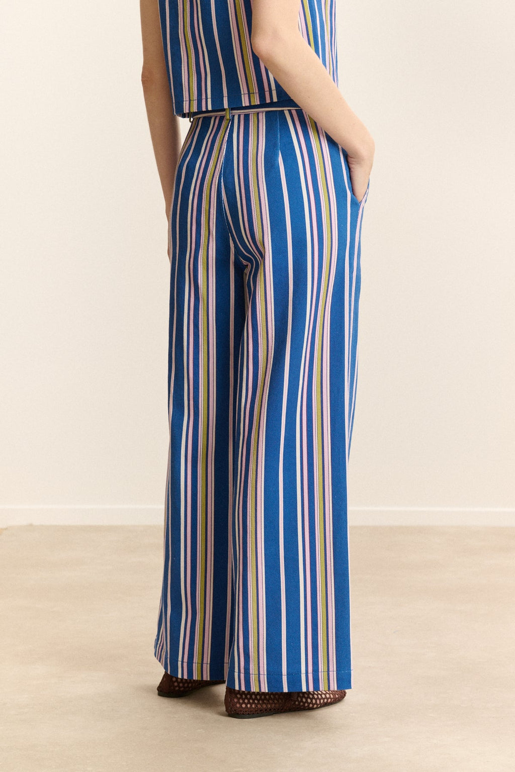 Victorine Pants - Blue