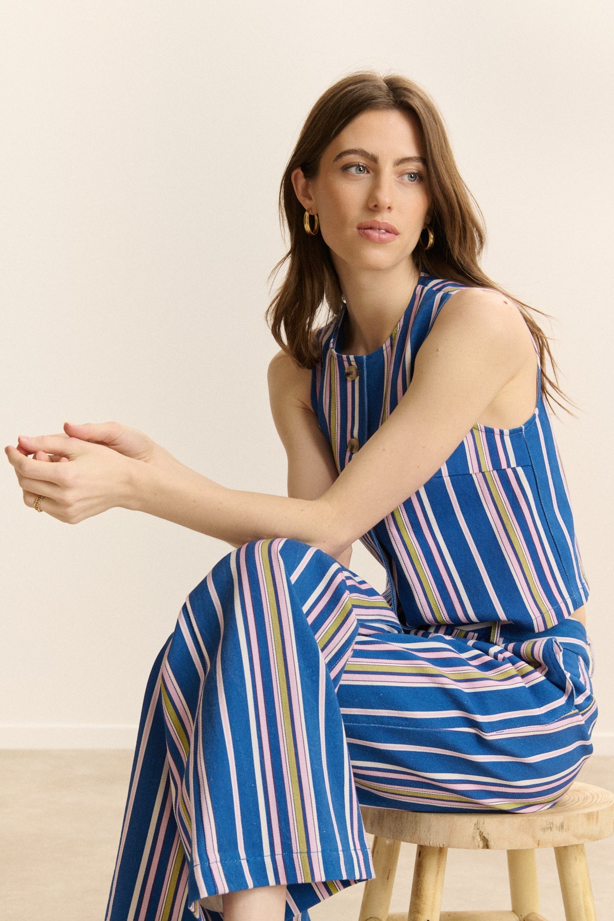 Victorine Pants - Blue
