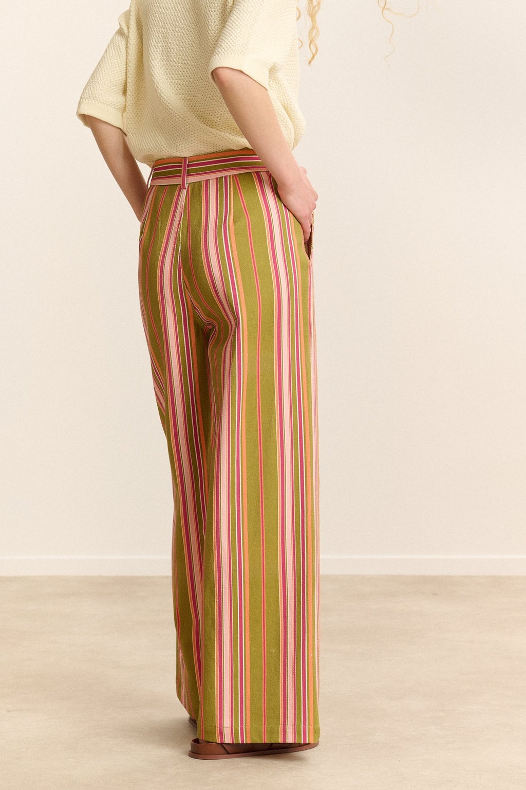 Pantalon Victorine - Kaki