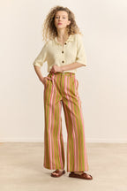 Pantalon Victorine - Kaki