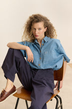 Pantalon Voltaire - Marine