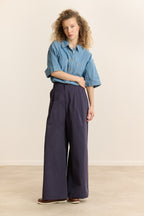 Pantalon Voltaire - Marine