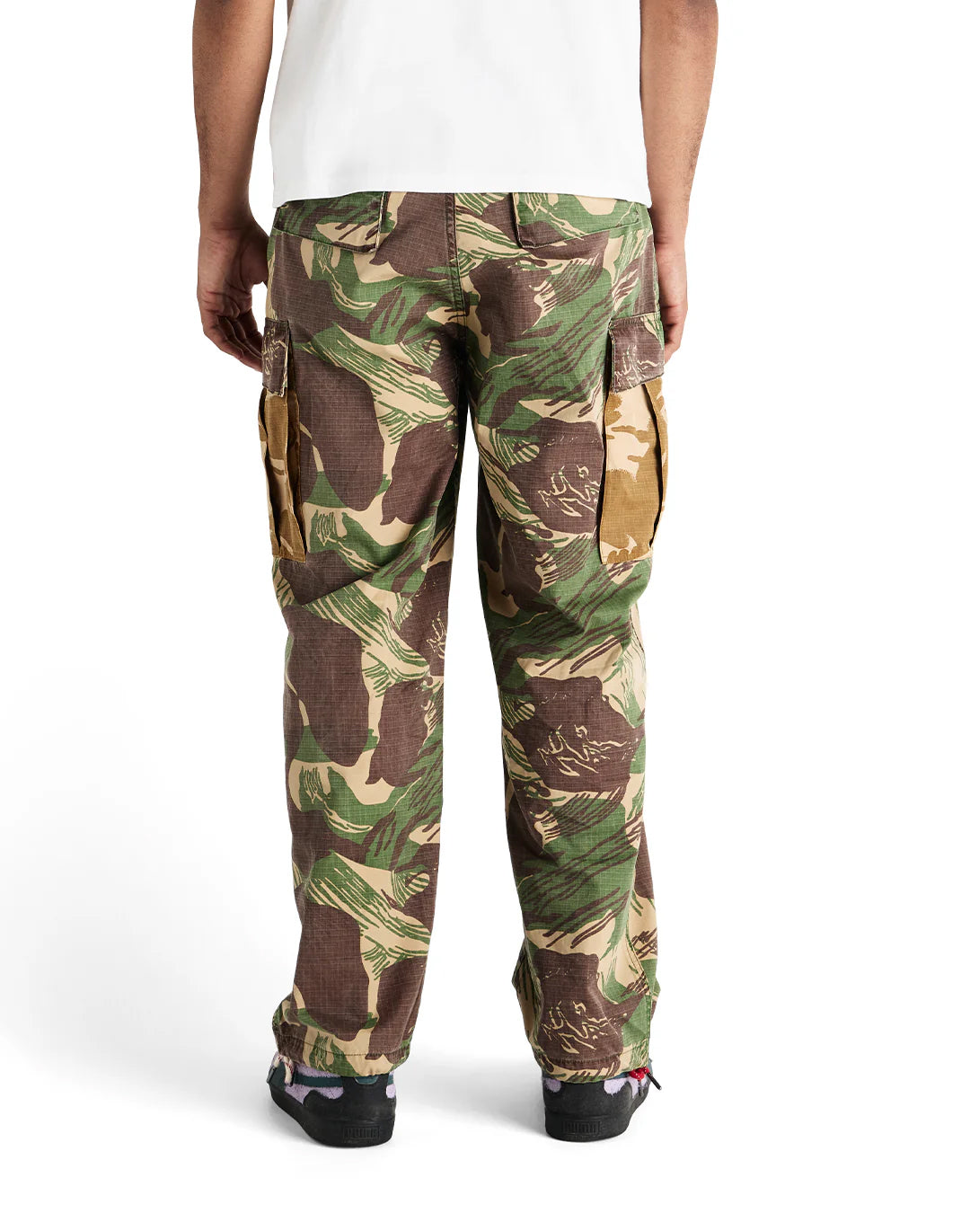 Pantalon Arts & Crafts Cargo - Earthly Delights Camo