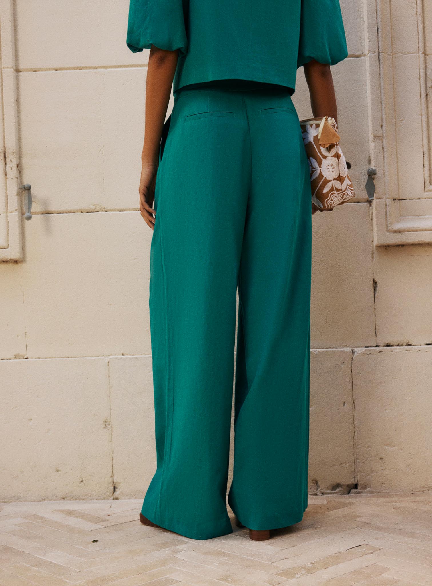 Pantalones Diane - Esmeralda
