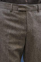 Pantalon De Costume Eluard P - Fumee