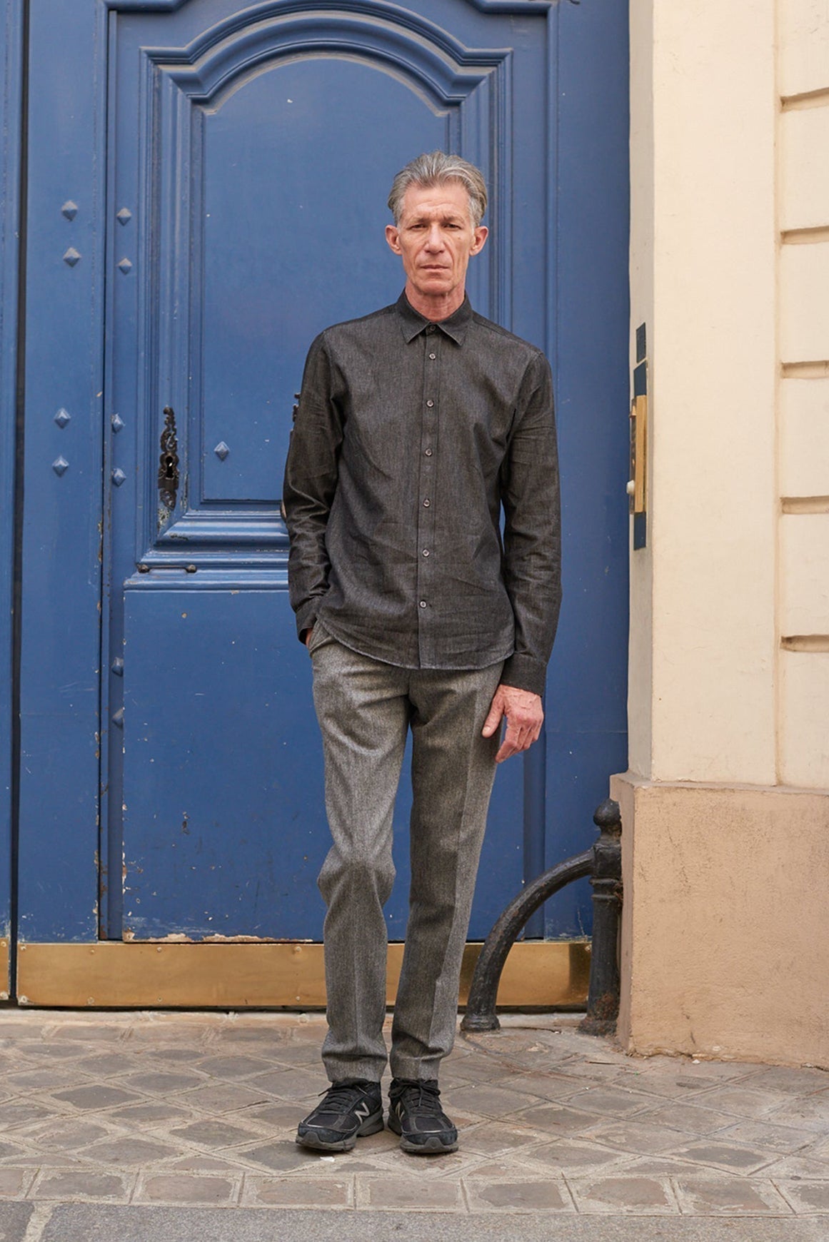 Pantalon De Costume Eluard P - Fumee