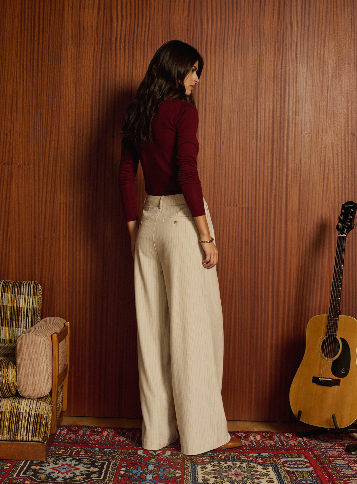 Pantalones Paros - Crema