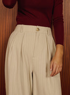 Pantalones Paros - Crema