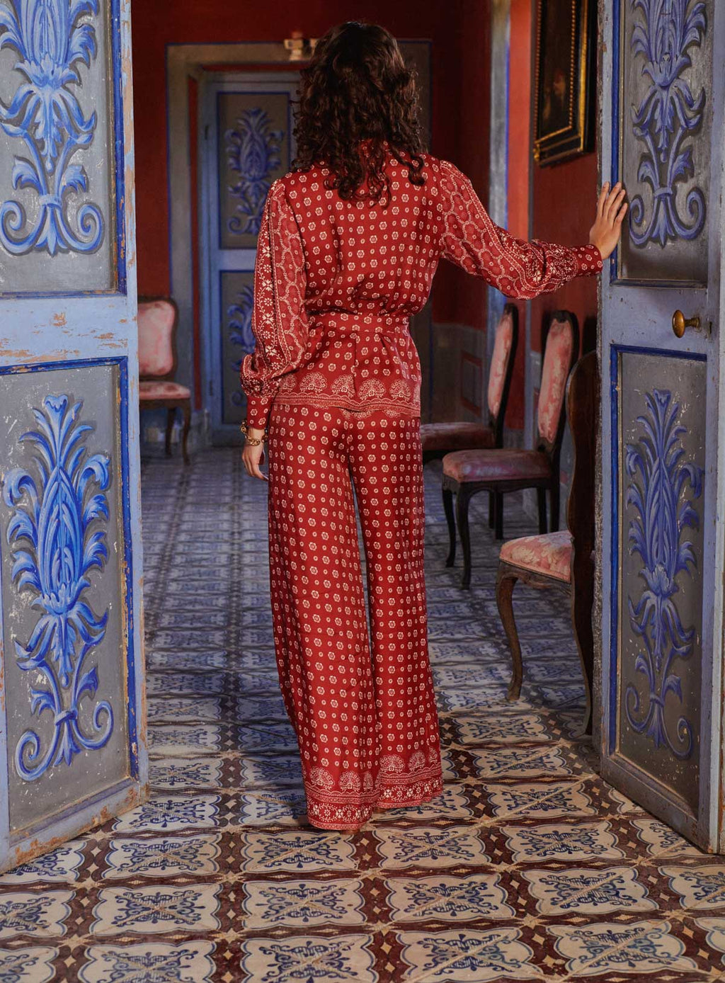 Pantalón Pauline - Burdeos