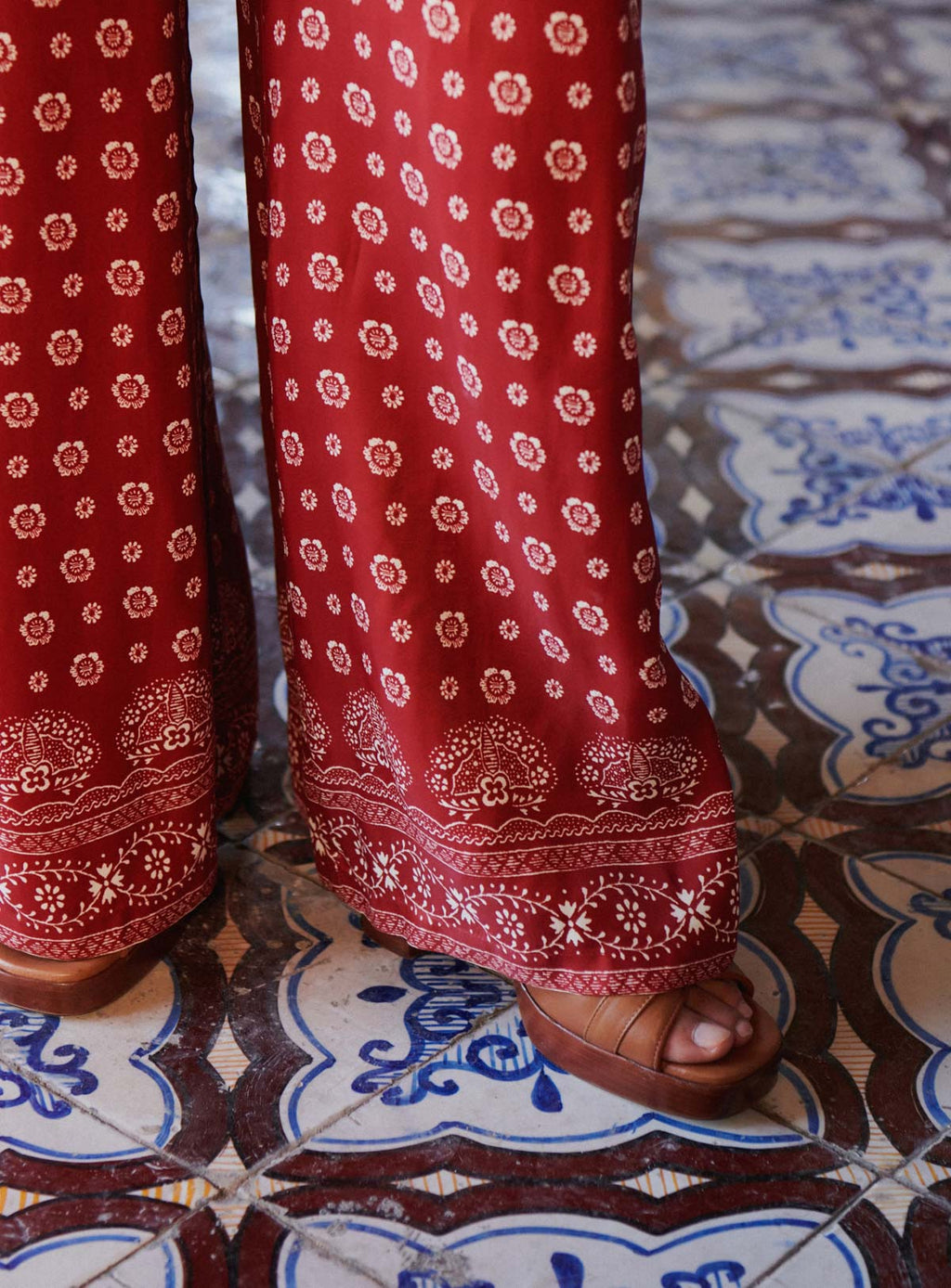 Pantalón Pauline - Burdeos