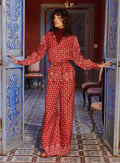 Pantalón Pauline - Burdeos