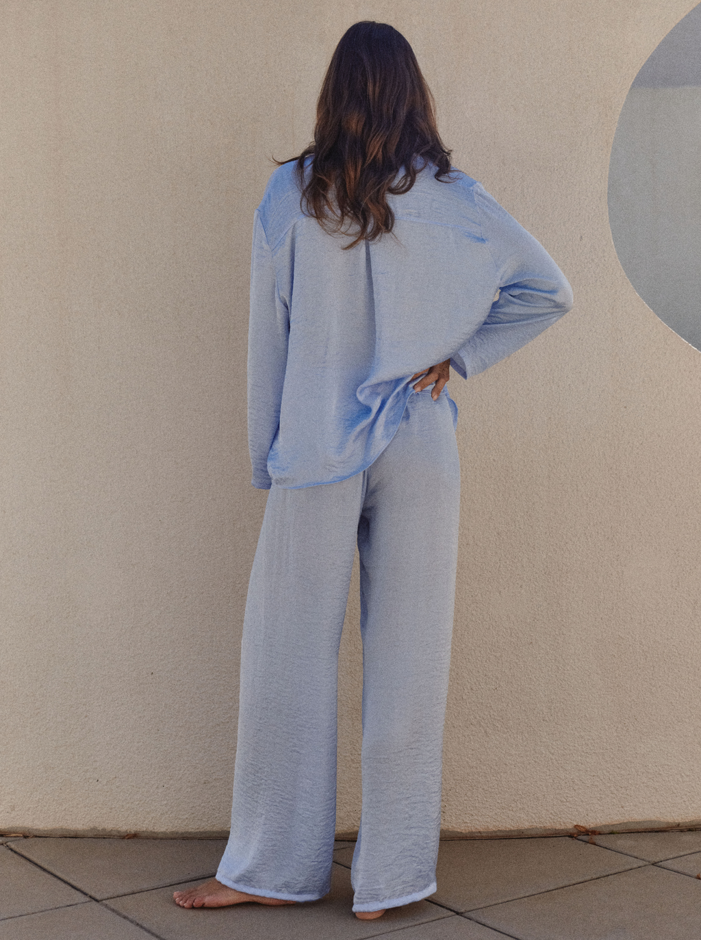 Silky Sky Trousers