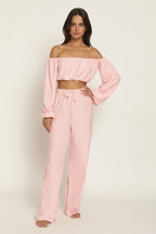 Pantalón Kenza - Rizo Rosa