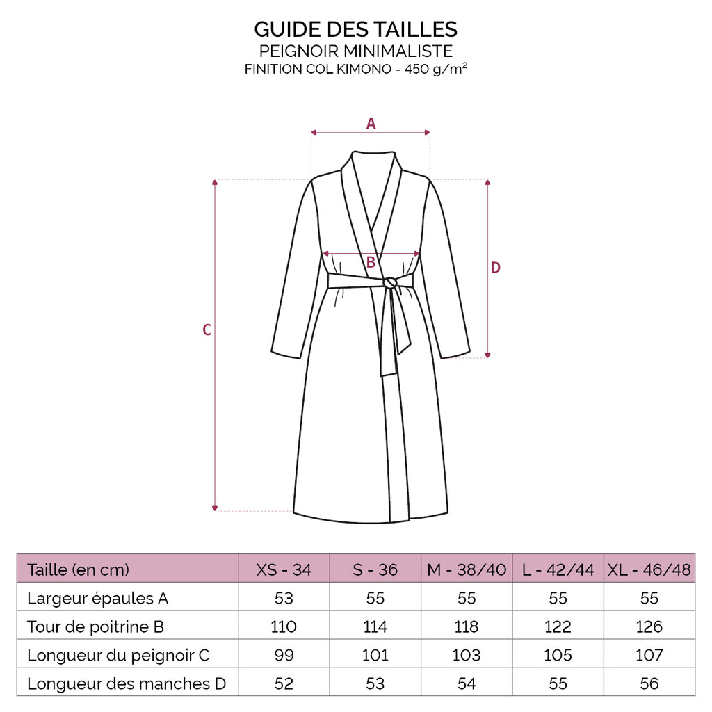Minimaliste - Peignoir - Beige