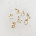 Pendentif Lettre Acier - Doré