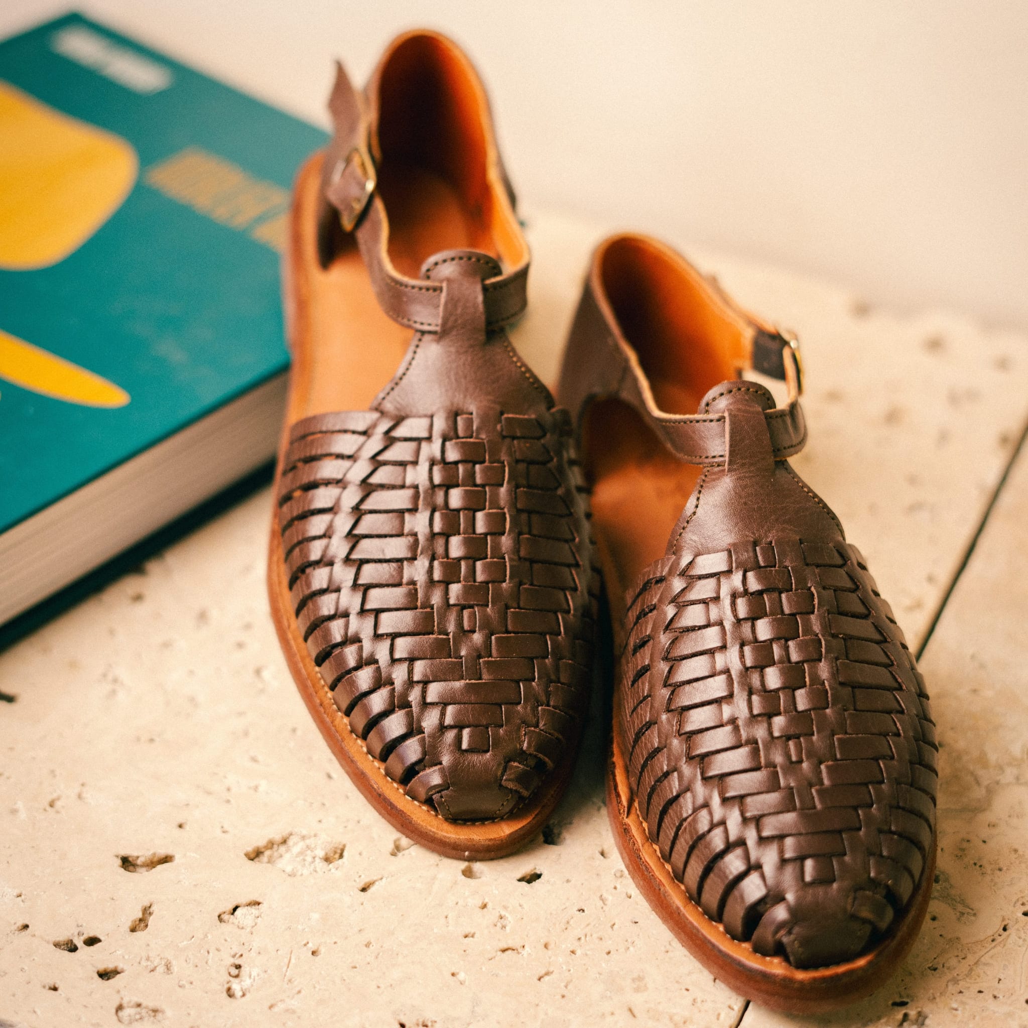 Huaraches Peonía - Chocolate