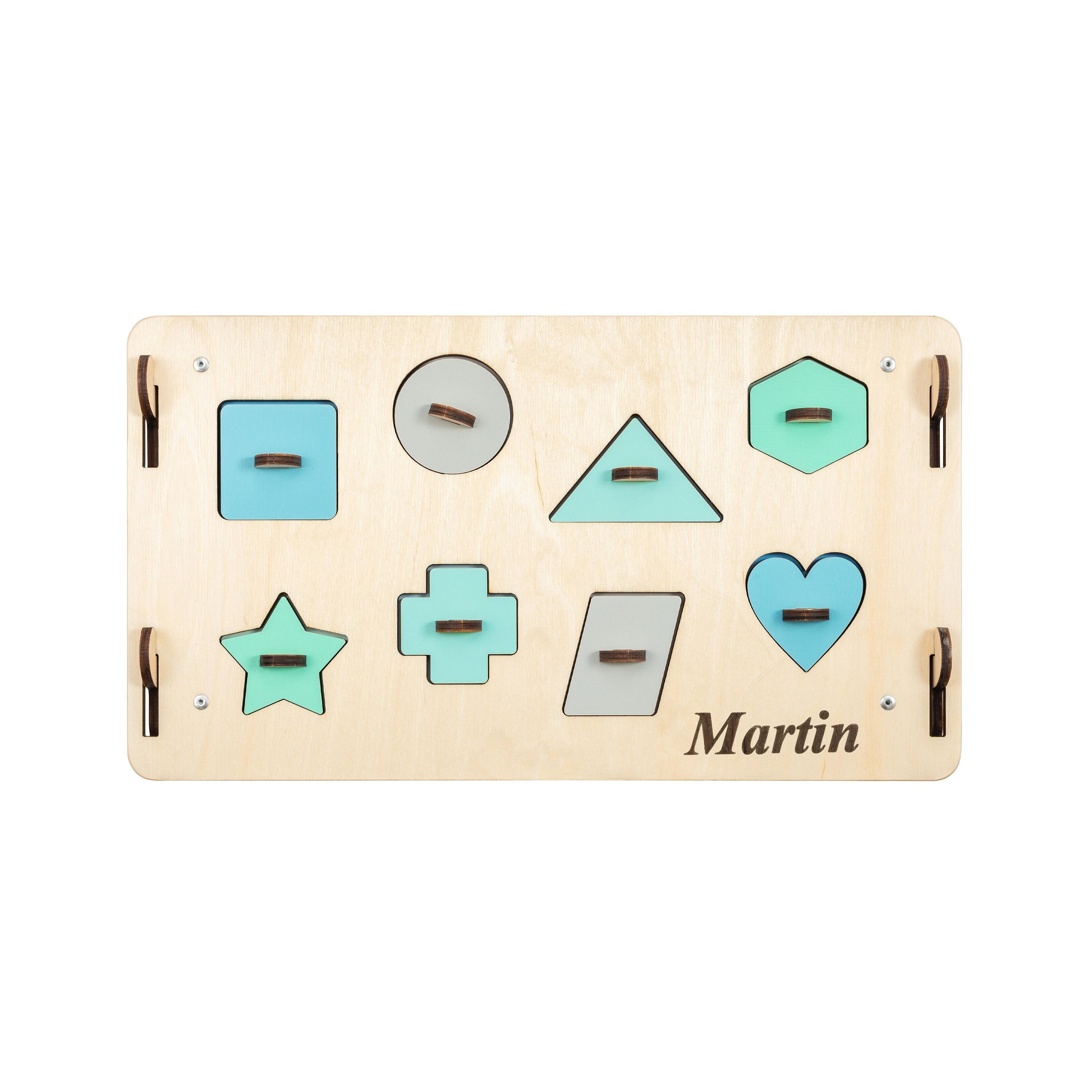 Busy Board Maisonnette Éducative En Bois – Natura