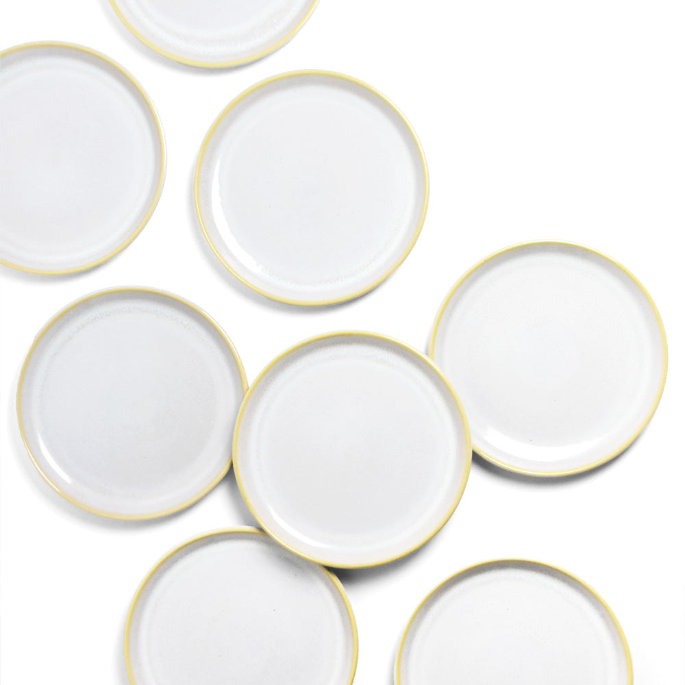 Petite Assiette - Blanc Nacré
