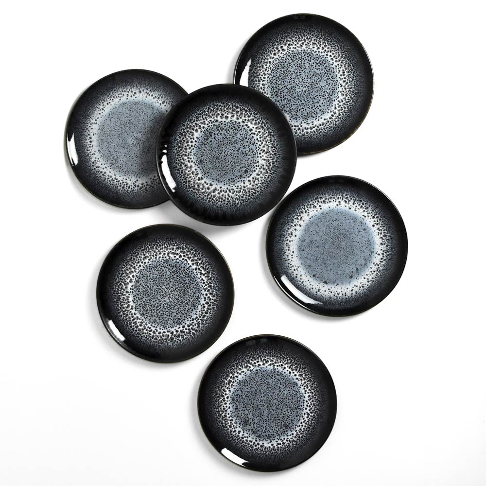 Petites Assiettes - Noir Écume