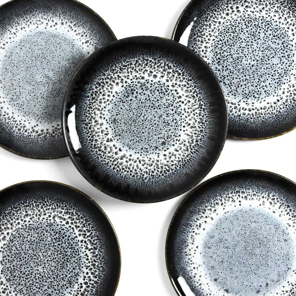 Petites Assiettes - Noir Écume