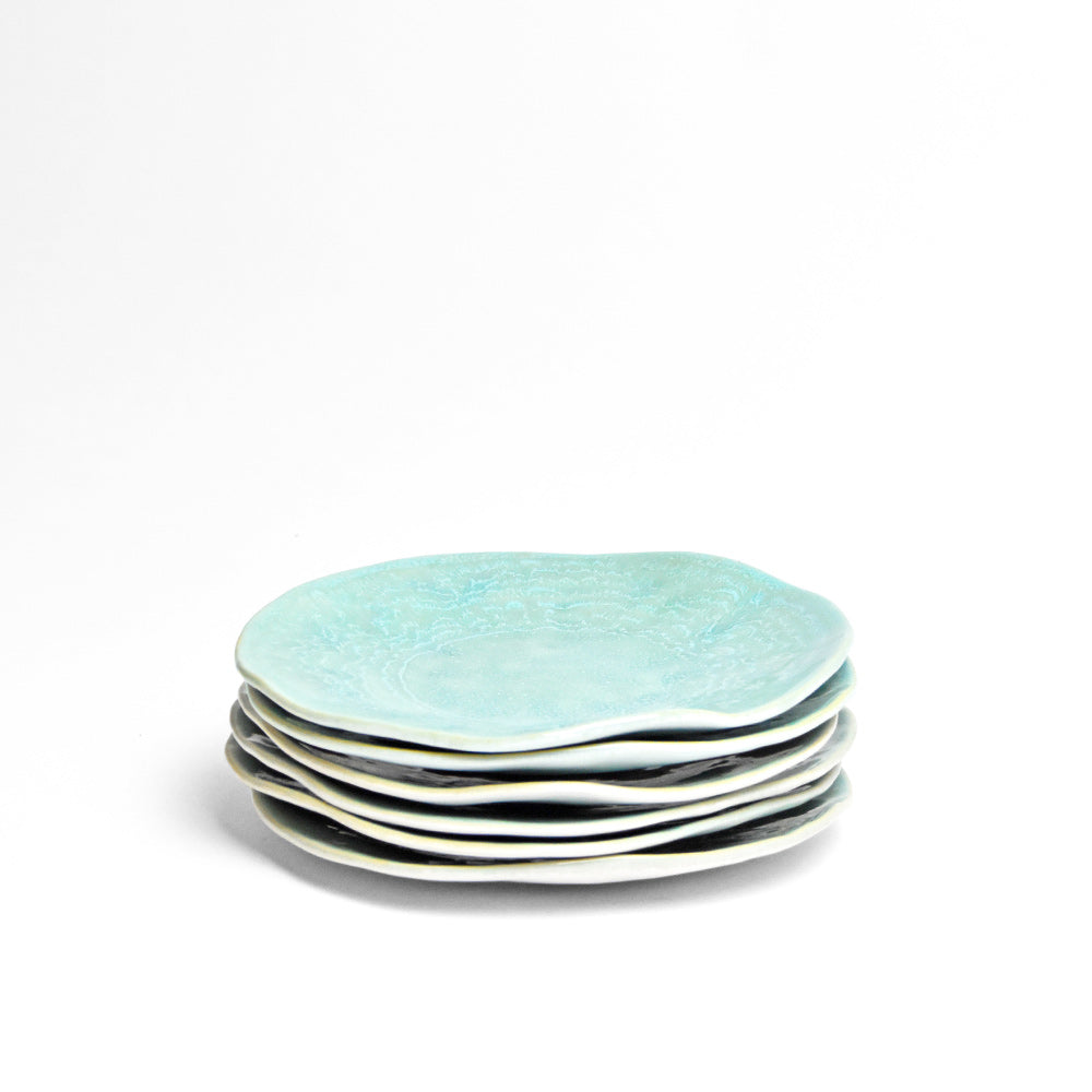 Small Onda Plate | Water Green
