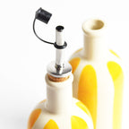 Petite Bouteille D'Huile - Jaune Linhas