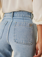 JEANS PETRA AZUL CIELO EVASE PETITE MENDIGOTE