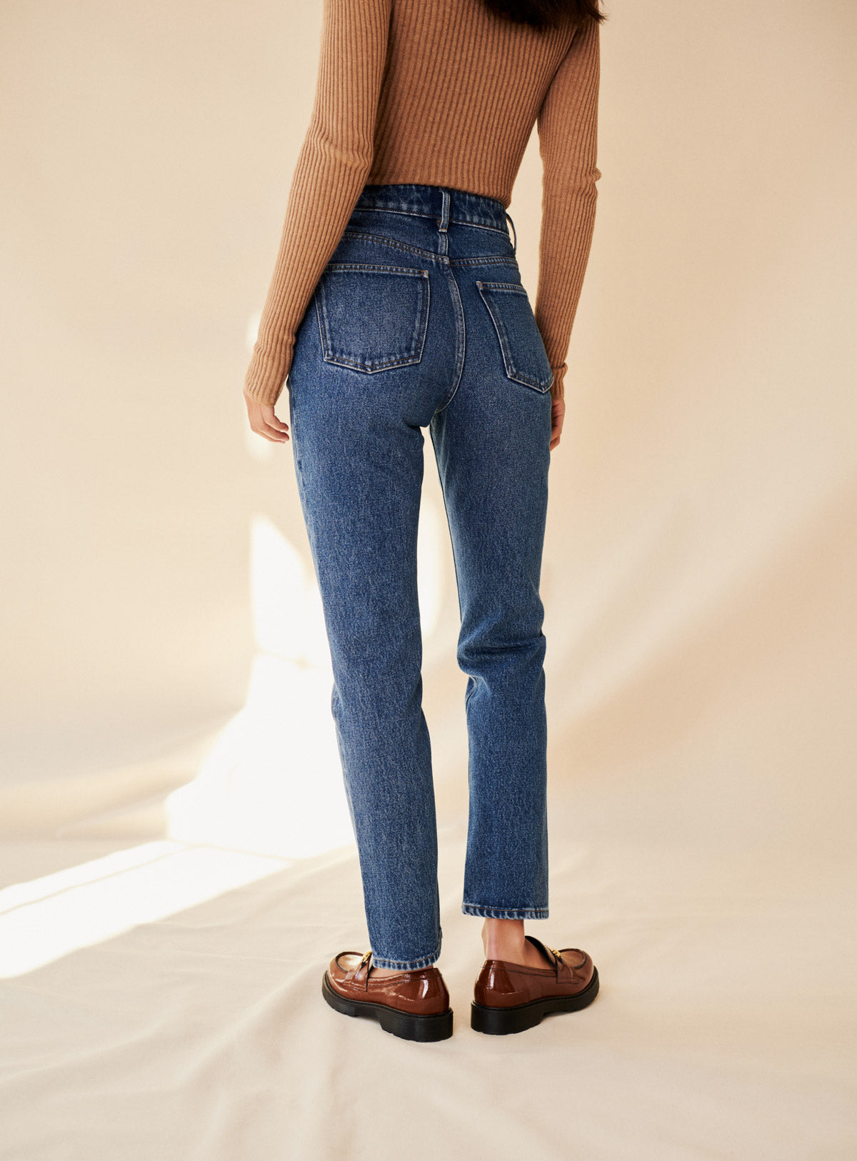 Petite Mendigote - Straight Jeans Phoebe - Blue