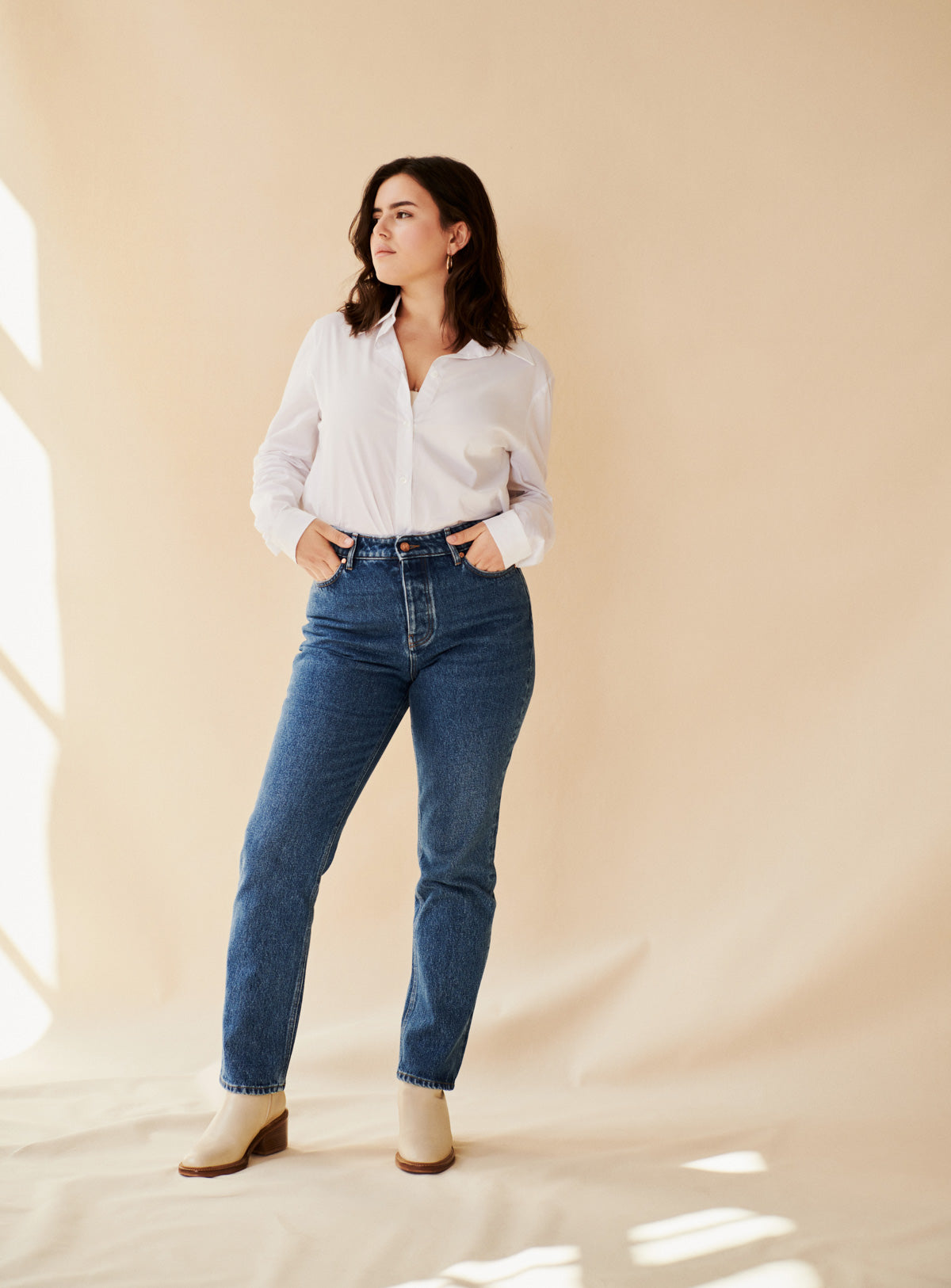 Petite Mendigote - Straight Jeans Phoebe - Blue