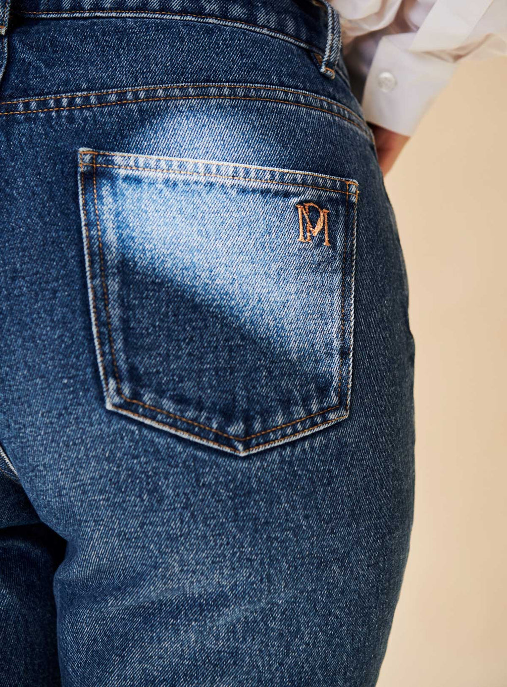 JEAN DROIT BLEU PHOEBE PETITE MENDIGOTE