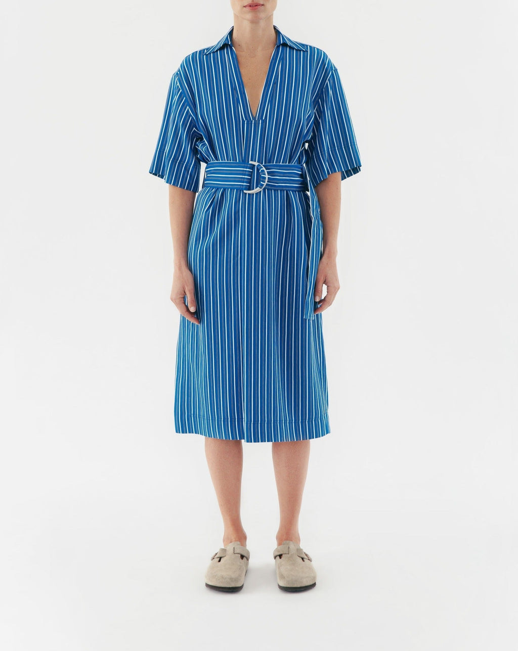 Robe Hally - Blue Stripes