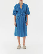Robe Hally - Blue Stripes
