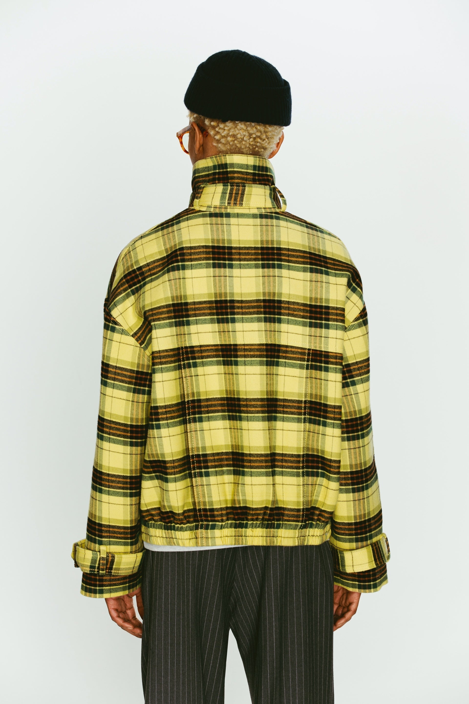 Margaux Lonnberg - Margaux Lonnberg - Veste Conrad - Yellow Check